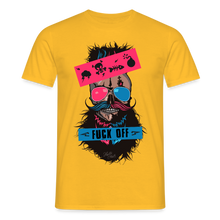 Charger l'image dans la galerie, T-shirt Tête de mort Homme cloud skull bomb flash - jaune