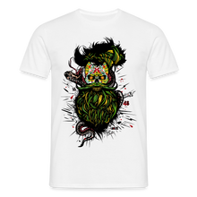 Charger l'image dans la galerie, T-shirt Tête de mort Homme Legendary Leader Mexican - blanc