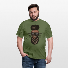 Charger l'image dans la galerie, T-shirt Tête de mort Homme Since day 16 - vert militaire