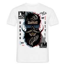 Charger l'image dans la galerie, T-shirt Tête de mort Homme Hipster Urban Style - blanc