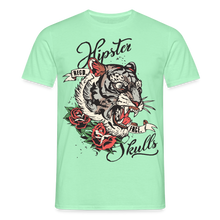 Charger l'image dans la galerie, T-shirt Tattoo old school Homme Old school Tiger - vert menthe
