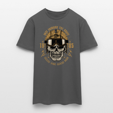 Charger l'image dans la galerie, T-shirt Homme Motorcycle Vintage Good ride - charbon