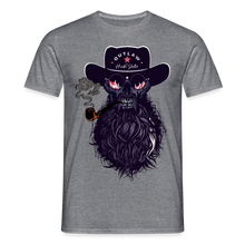Charger l'image dans la galerie, T-shirt Tête de mort Homme Hipster Outlaw - graphite chiné