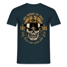 Charger l'image dans la galerie, T-shirt Homme Motorcycle Vintage Good ride - marine
