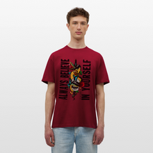 Charger l'image dans la galerie, T-shirt Tattoo old school Homme Always believe - rouge brique