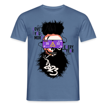 Charger l'image dans la galerie, T-shirt Tête de mort Homme Love you - bleu pigeon