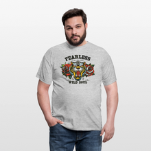 Charger l'image dans la galerie, T-shirt Tattoo old school Homme Old school Tigre - gris chiné