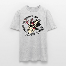 Charger l'image dans la galerie, T-shirt Tattoo old school Homme Fearless Life - gris chiné