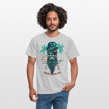 Charger l'image dans la galerie, T-shirt Tête de mort Homme Endless summer days - gris chiné
