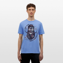 Charger l'image dans la galerie, T-shirt Tête de mort Homme Use your unconscious mind - carolina blue