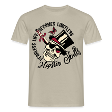 Charger l'image dans la galerie, T-shirt Tattoo old school Homme Fearless Life - beige sable