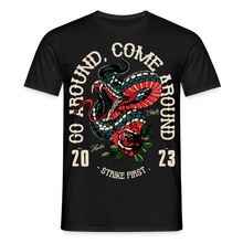 Charger l'image dans la galerie, T-shirt Tattoo old school Homme Go around - noir
