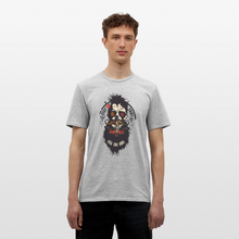 Charger l'image dans la galerie, T-shirt Tête de mort Homme Feel the love - gris chiné