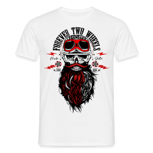 Charger l'image dans la galerie, T-shirt Tête de mort Homme Legendary Hipster - blanc