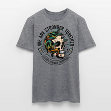 Charger l'image dans la galerie, T-shirt Tattoo old school Homme We are stronger together - graphite chiné
