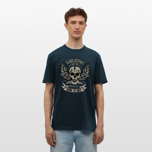 Charger l'image dans la galerie, T-shirt Homme Motorcycle Vintage born to ride - marine