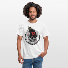 Charger l'image dans la galerie, T-shirt Tattoo old school Homme Bad luck 13 - blanc