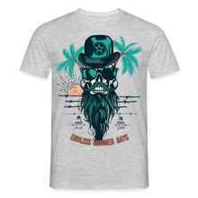 Charger l'image dans la galerie, T-shirt Tête de mort Homme Endless summer days - gris chiné