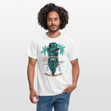 Charger l'image dans la galerie, T-shirt Tête de mort Homme Endless summer days - blanc