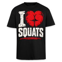 Charger l'image dans la galerie, T-shirt Musculation Homme – I Love Squats | Humour Fitness, Squat et Bodybuilding - noir