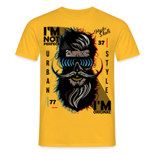 Charger l'image dans la galerie, T-shirt Tête de mort Homme Hipster Urban Style - jaune