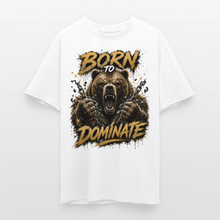 Charger l'image dans la galerie, T-shirt Musculation Bear Dominate – Ours Guerrier, Fitness, Bodybuilding et Force Mentale | Hipster Skulls - blanc