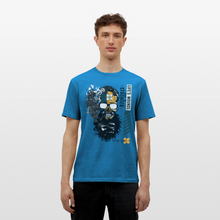 Charger l'image dans la galerie, T-shirt Tête de mort Homme Life's wounds - bleu royal
