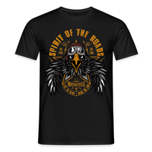 Charger l'image dans la galerie, T-shirt Homme Motorcycle vintage Eagle roads - noir