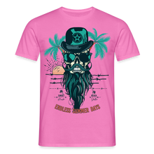 Charger l'image dans la galerie, T-shirt Tête de mort Homme Endless summer days - rose