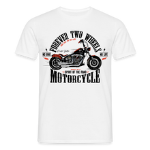 Charger l'image dans la galerie, T-shirt Homme Motorcycle vintage Spirit - blanc