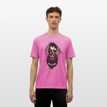 Charger l'image dans la galerie, T-shirt Tête de mort Homme Feel the love - rose
