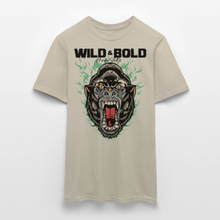 Charger l'image dans la galerie, T-shirt Tattoo old school Homme Gorille Wild & Bold - beige sable