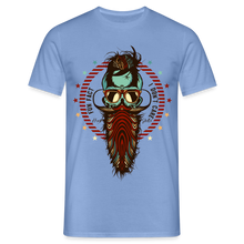 Charger l'image dans la galerie, T-shirt Tête de mort Homme Fun fact - carolina blue