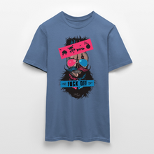 Charger l'image dans la galerie, T-shirt Tête de mort Homme cloud skull bomb flash - bleu pigeon