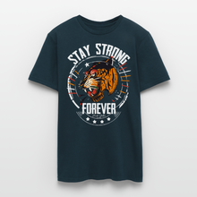 Charger l'image dans la galerie, T-shirt Tattoo old school Homme Stay strong tiger - marine