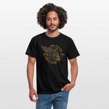 Charger l'image dans la galerie, T-shirt Homme Motorcycle Vintage Born to be free - noir