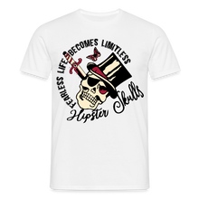 Charger l'image dans la galerie, T-shirt Tattoo old school Homme Fearless Life - blanc