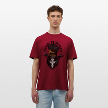 Charger l'image dans la galerie, T-shirt Tête de mort Homme Victory or Valhalla - rouge brique
