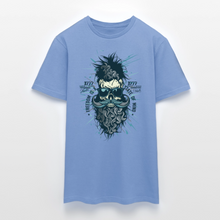 Charger l'image dans la galerie, T-shirt Tête de mort Homme Freedom - carolina blue