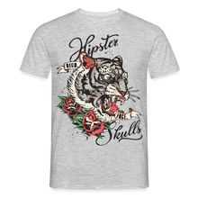 Charger l'image dans la galerie, T-shirt Tattoo old school Homme Old school Tiger - gris chiné