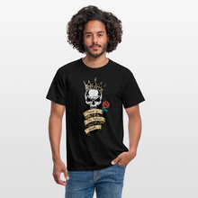 Charger l'image dans la galerie, T-shirt Tête de mort Homme There is life before death King - noir