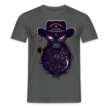 Charger l'image dans la galerie, T-shirt Tête de mort Homme Hipster Outlaw - charbon