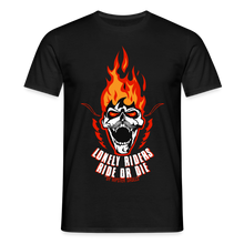 Charger l'image dans la galerie, T-shirt Homme Motorcycle Lonely Riders - noir