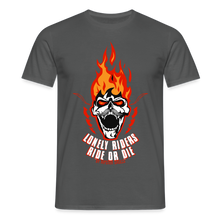 Charger l'image dans la galerie, T-shirt Homme Motorcycle Lonely Riders - charbon