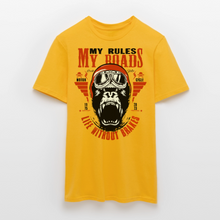 Charger l'image dans la galerie, T-shirt Motorcycle Gorilla Homme - jaune