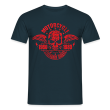 Charger l'image dans la galerie, T-shirt Homme Motorcycle Vintage Legendary riders - marine