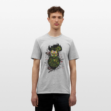 Charger l'image dans la galerie, T-shirt Tête de mort Homme Legendary Leader Mexican - gris chiné