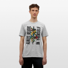 Charger l'image dans la galerie, T-shirt Tattoo old school Homme Always believe - gris chiné
