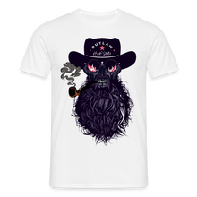 Charger l'image dans la galerie, T-shirt Tête de mort Homme Hipster Outlaw - blanc