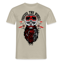 Charger l'image dans la galerie, T-shirt Tête de mort Homme Legendary Hipster - beige sable